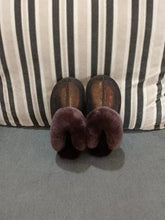 Natural shearing fur slippers Australian sheepskin and fur integrated slippers for men and women&