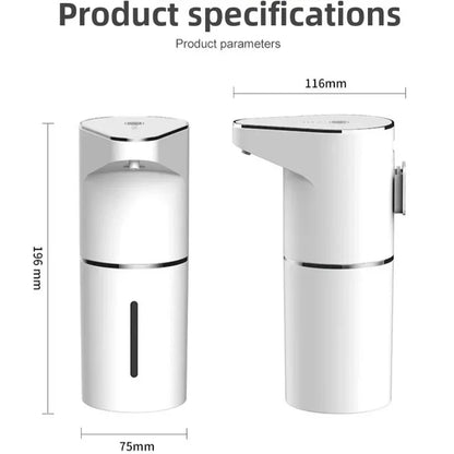 Touch-Free Clean — Automatic Sensing Foam Soap Dispenser, Wall Mounted