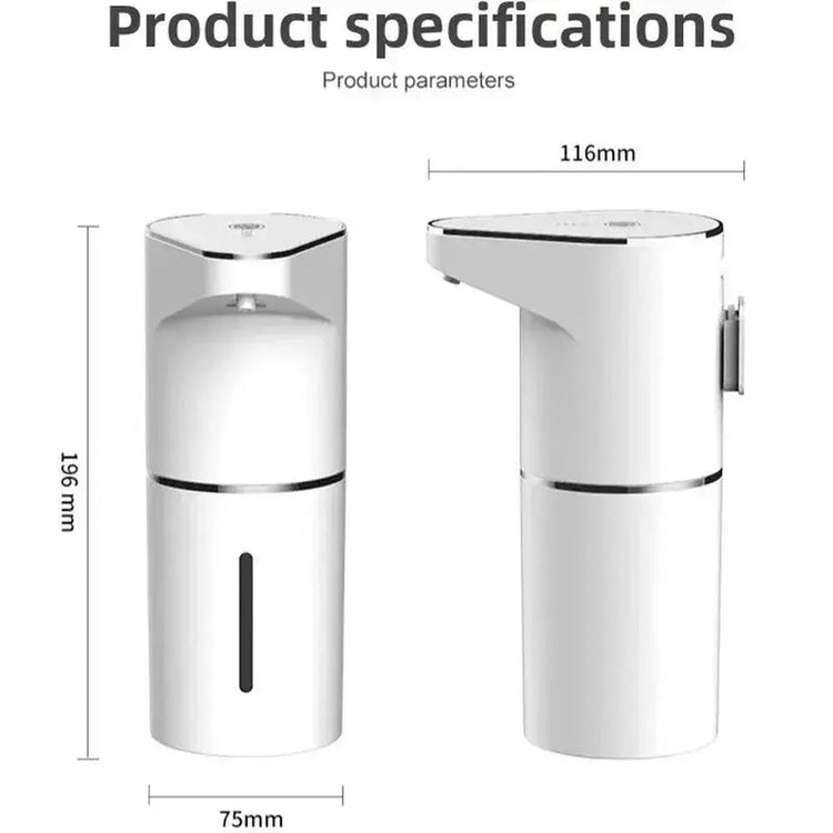 New Bathroom Automatic Sensing Soap Dispenser Type C Multiple Levels Contactless Electric Frother Charging Wall Mounted Vertical Jonine’s Corner