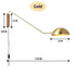 Modern Minimalist Long Arm LED Wall Lamp Design Style Golden Wall Lights Living Dining Room Bedside Sconce Adjustable Home Decor Jonine&
