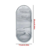 The Marble Tray — Oval Silicone Vanity & Countertop Organizer Tray Jonine’s Corner