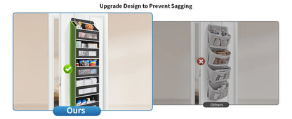 Over-the-Door 5-Shelf Fabric Organizer