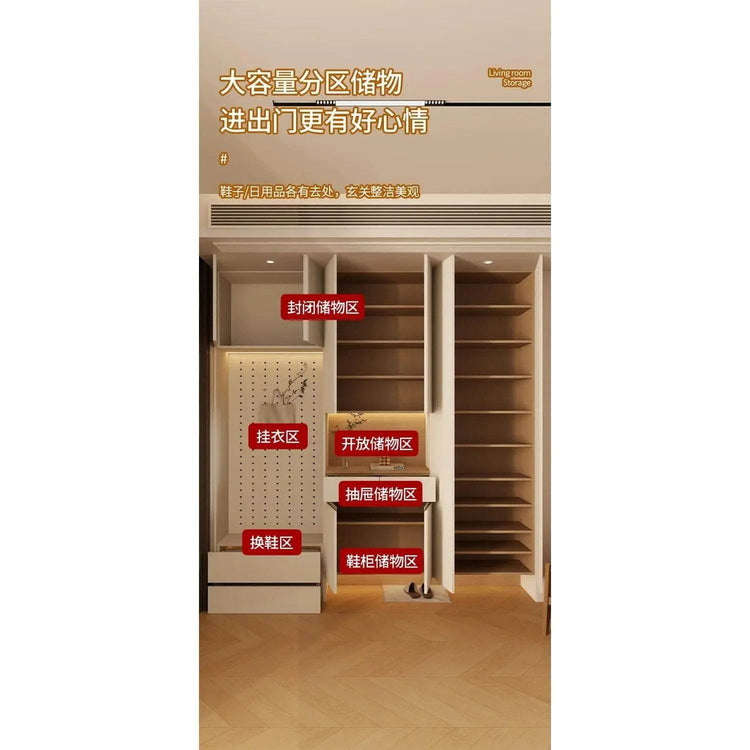 Custom Solid Wood Entryway Shoe Cabinet Jonine’s Corner