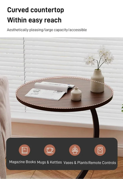 The Little Table That Does a Lot — Round Mini Side Table