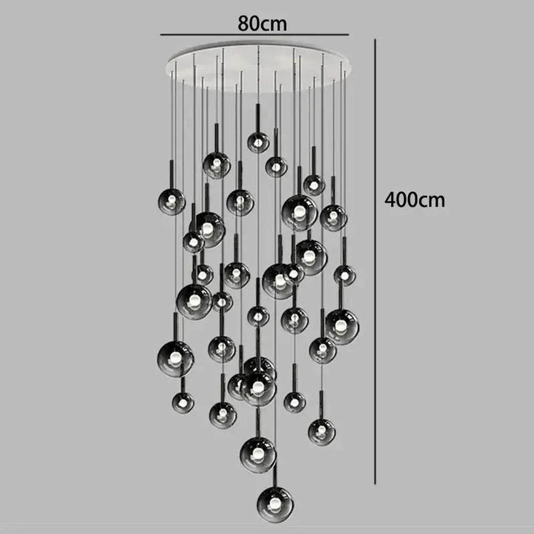 Nordic Stair Chandelier — Living & Dining Room Pendant Ceiling Light
