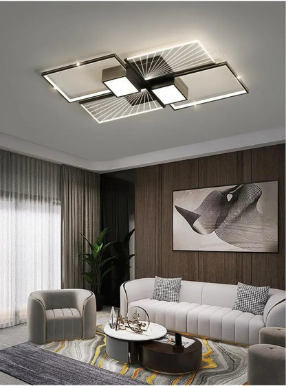 The Circle of Light — Modern Minimalist Ring LED Chandelier for Living Room & Dining