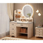 dressing table Small apartment with mirror storage storage makeup integrated table Modern simple European masterbedroomdressing