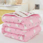 Cotton Gauze Summer Quilt — Plaid