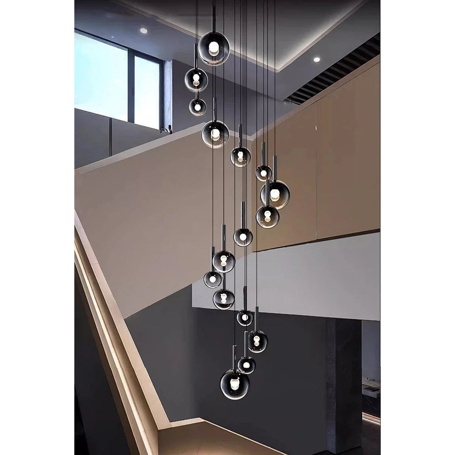 Nordic Stair Chandelier — Living &amp; Dining Room Pendant Ceiling Light