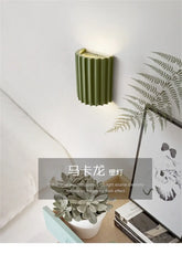 Nordic Macarone Resin LED Wall Lamp — Wall Lights & Sconces