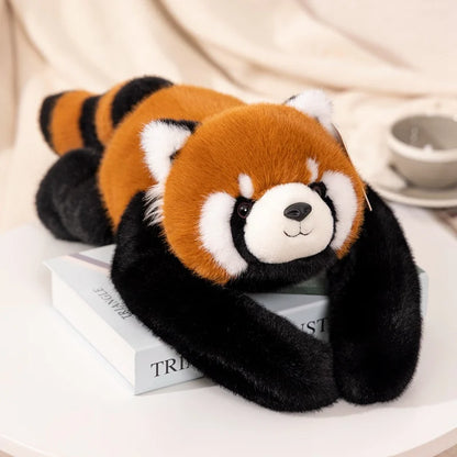 Long-Arm Forest Animal Plush Pillow — Stuffed Toy & Room Accent