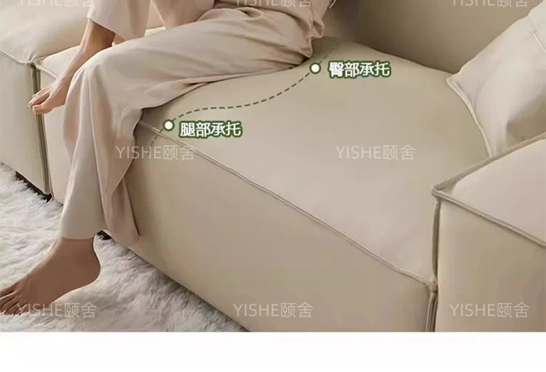 Aesthetic Space-Saving Luxury Sofa — Unique Designer Living Room Seating