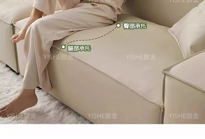 Aesthetic Space-Saving Luxury Sofa — Unique Designer Living Room Seating