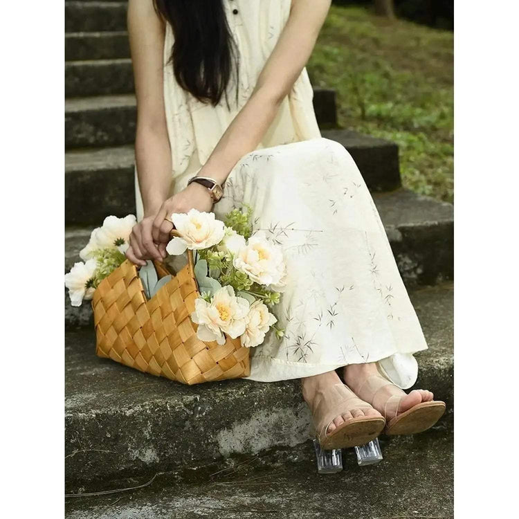 Woven Flower Gift Basket — Festival & Wedding Decor Jonine’s Corner
