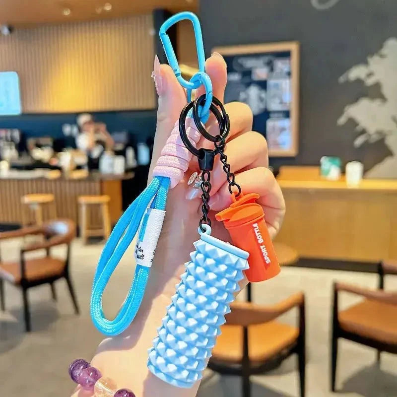 Motivational Fitness Keychain — Colorful Gym Bag Charm & Workout Gift Jonine’s Corner