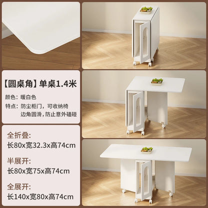 Nordic Minimalist Foldable Dining Table