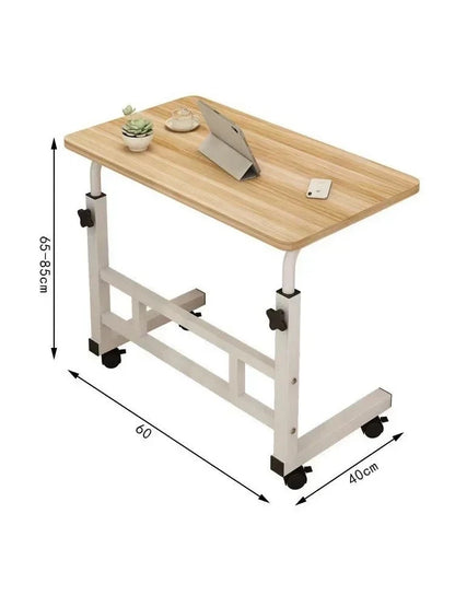 Adjustable  Comfortable Laptop Table dinners for Eating  Dinner Tray on Bed Sofa for Eating Reading 60x40cm compu bed side table