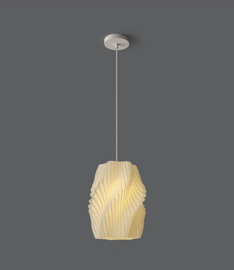 3D Floral Resin Pendant Light — Nordic Chandelier