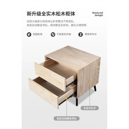 The Storage Bed — Luxury Multifunctional Bed Frame with Storage Headboard