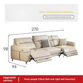 The Statement Piece Modern Nordic Loveseat Recliner & Daybed