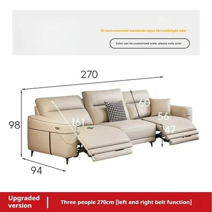 The Statement Piece — Modern Nordic Loveseat Recliner &amp; Daybed