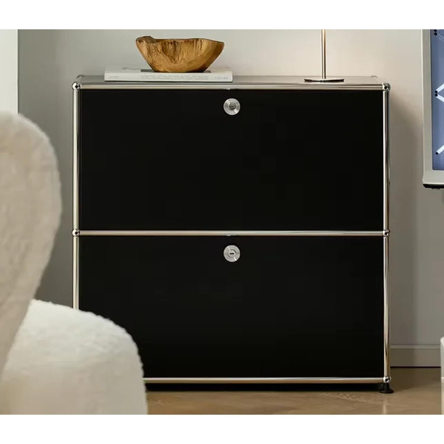 Dual Cabinet Storage Organizer — Modern Chest of Drawers for Bedroom &amp; Living Room