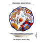 Hand-Painted Ceramic Steak Plate — Irregular Western Dinnerware