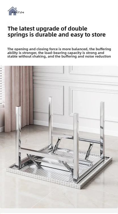 Foldable Stainless Steel Buffet & Serving Table