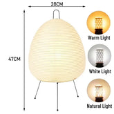 Noguchi Akari Rice Paper Floor Lamp – Wabi-Sabi Standing Light