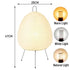 Noguchi Akari Rice Paper Floor Lamp – Wabi-Sabi Standing Light