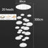 Modern LED Chandelier - Gbbmade Luxury Staircase & Living Room Light