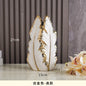 High-Glaze Ceramic Sculpture Vase — Modern Tabletop Decor