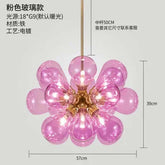 Suspended in Light — Designer Glass Bubble Chandelier for Bedroom & Living Room