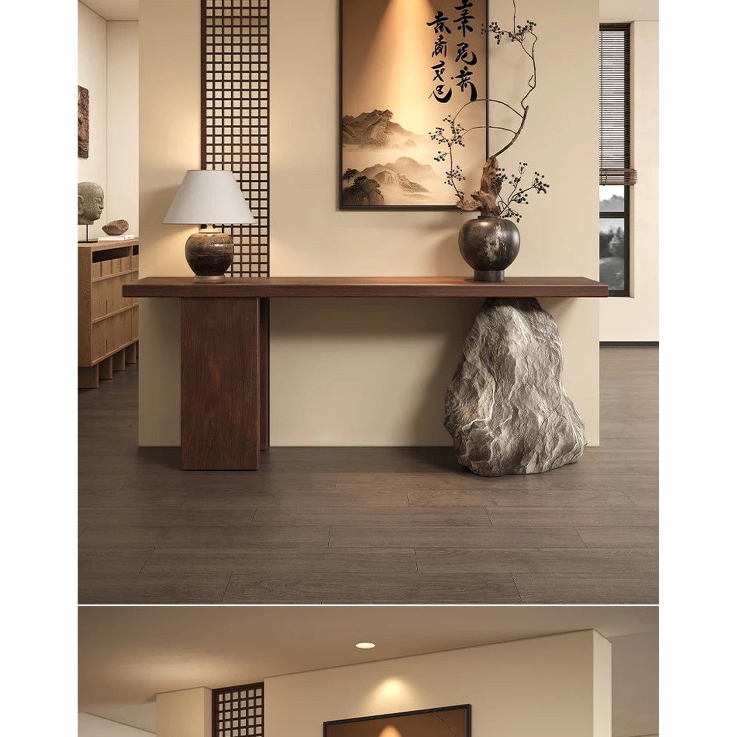 Luxury Minimalist Console Table — Custom Entryway &amp; Living Room