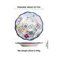 Hand-Painted Ceramic Steak Plate — Irregular Western Dinnerware