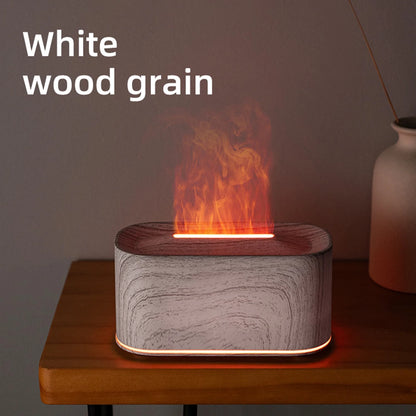 Flicker & Flow — Flame Effect Aromatherapy Diffuser & Humidifier