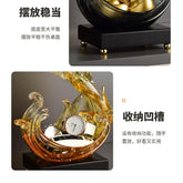 Feng Shui Resin Key Box — Luxury Desk Organizer & Entryway Essential