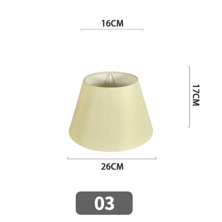 Nordic Style Chandelier Lamp Shade Linen Cloth — Product