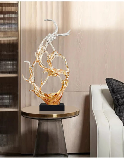 Quiet Luxury in Resin — Lumière Light Luxury Art Sculpture for the Modern Interior