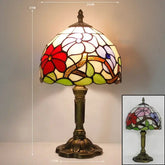 Old World Glow — European Retro Art Glass LED Desk Lamp