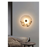 Marble Wall Sconce — Luxury Stone Wall Lamp for Living Room, Bedroom & Bathroom Jonine’s Corner