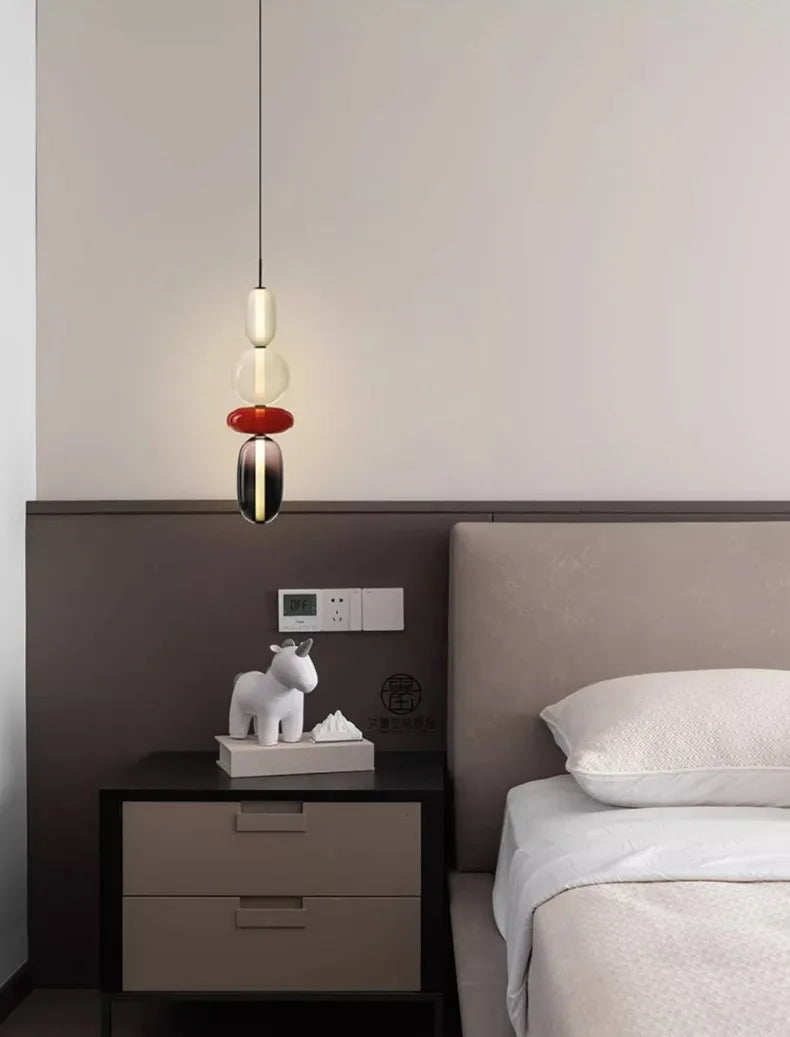 Imperfectly Beautiful — Wabi-Sabi Candy Glass Pendant Chandelier