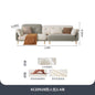 Cream Luxury Corner Sofa — Modern 3-Seat Living Room Sofa