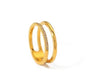 Stainless Steel Ring for Women Inlaid Zircon Rings Waterproof Romantic Fashion Jewelry