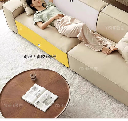 Aesthetic Space-Saving Luxury Sofa — Unique Designer Living Room Seating