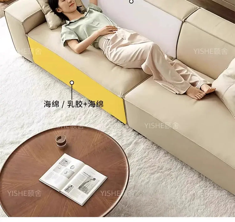 Luxury Modern Living Room Sofa | QWC Minimalist Design QWC
