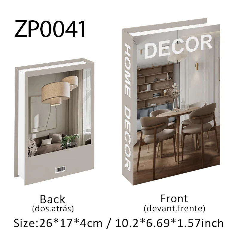 Decorative Book Box Set — Nordic Home Accent