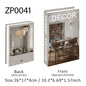 Decorative Book Box Set — Nordic Home Accent