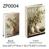 Decorative Book Box Set — Nordic Home Accent Jonine’s Corner