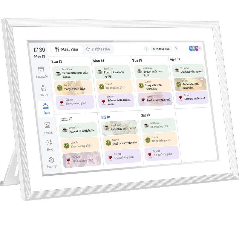 15.6" Smart Family Planner — Interactive Digital Calendar